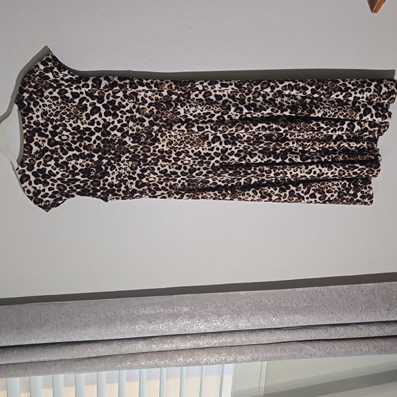 Glamours Leopard Print dress size 14 - Picture 5 of 5